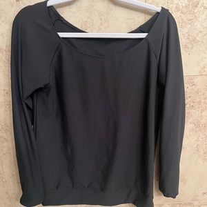 Black milk off the shoulder sweater